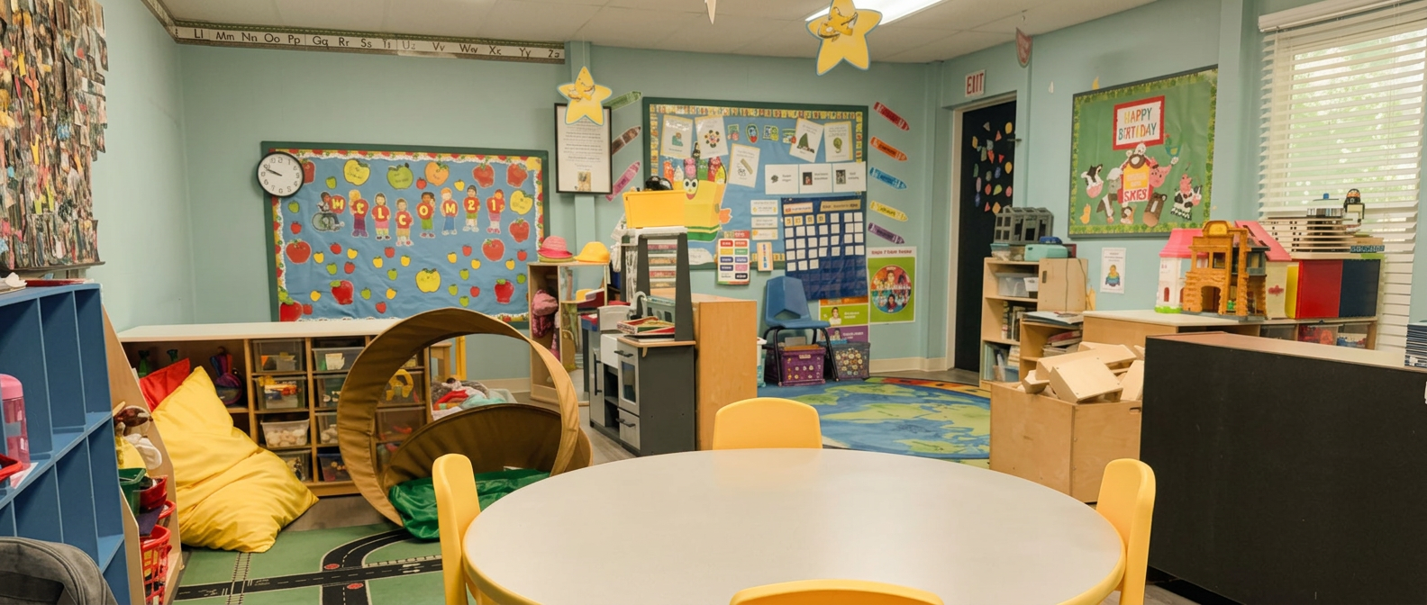 The Learning Tree preschool classroom